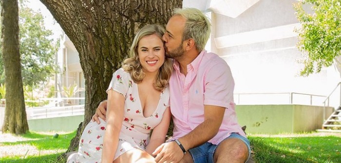 No se hizo problemas: Eliana Albasetti se casó con vestido que compró en liquidación