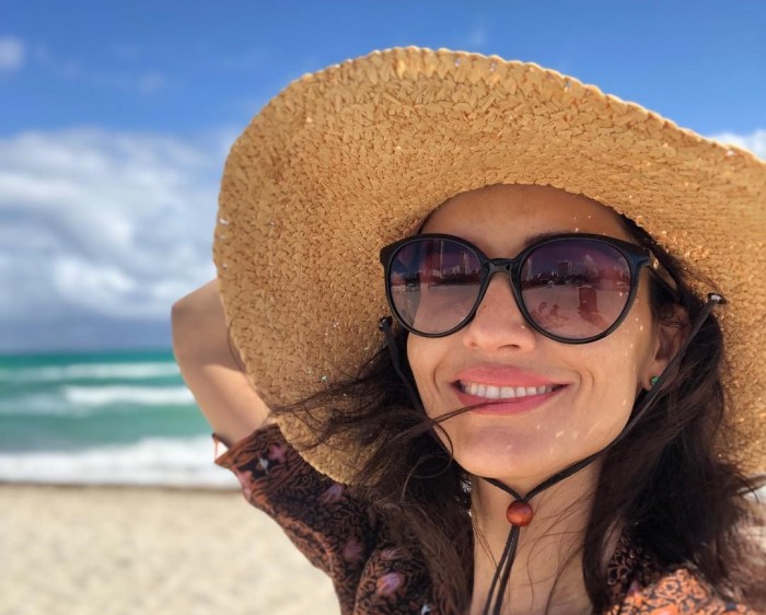 Leonor Varela llegó a Viña del Mar acompañada del bello recuerdo de su hijo Matteo