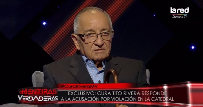 Cura Tito Rivera negó acusaciones de abuso y reconoció haber tenido “conductas homosexuales”