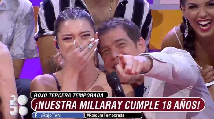 Millaray Mandiola recibió especial sorpresa de cumpleaños en Rojo: revelaron video de su casting