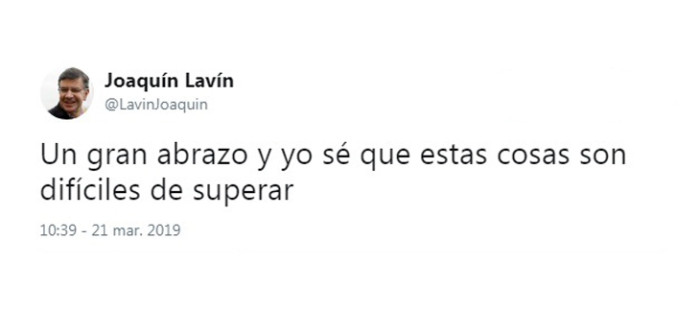 Joaquín Lavín | Twitter