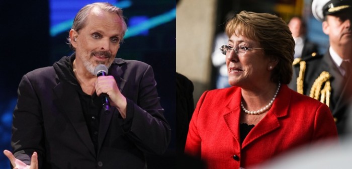 Miguel Bosé otra vez lanzó duros dardos en contra de Michelle Bachelet: la trató de 'cobarde'