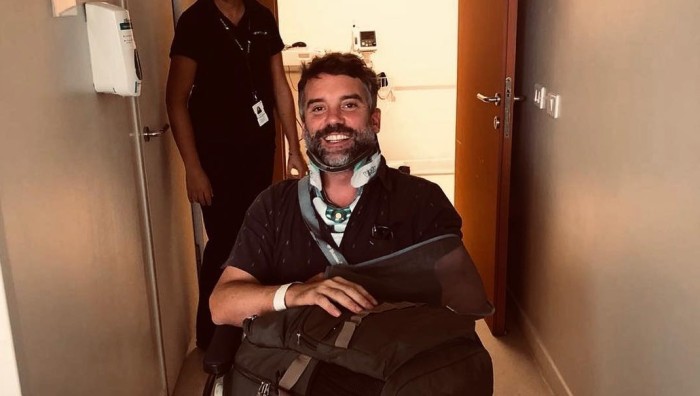 Diego Muñoz contó detalles de su recuperación tras accidente: tiene una placa de titanio en el brazo