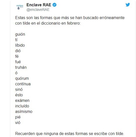 Enclave RAE /Twitter