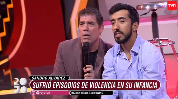 Sandro le contó a Alvaro episodios de violencia que sufrió