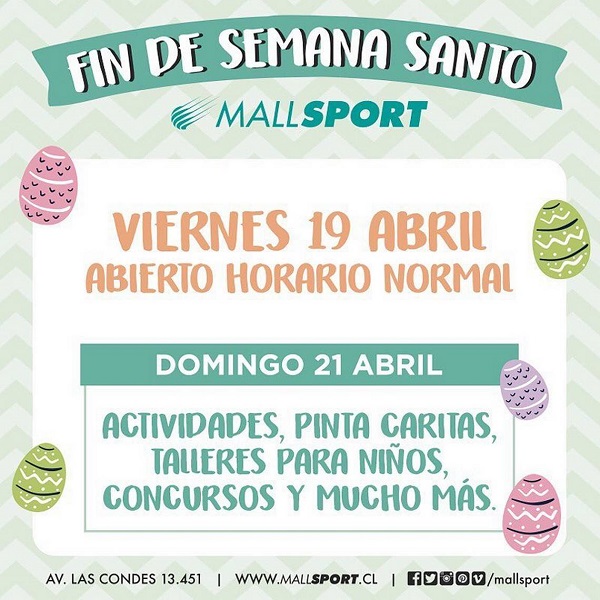 Horarios Mall Sport