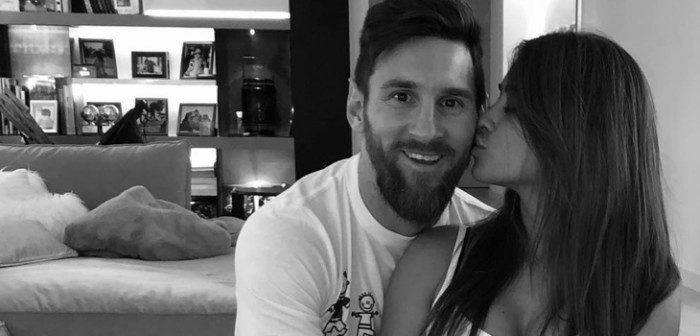 Un verdadero fanático: Lionel Messi compartió foto de su esposa con referencia a 'Juego de Tronos'
