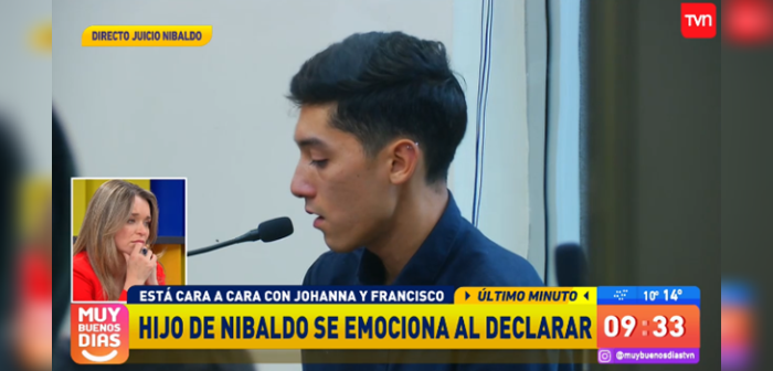 Hijo de Nibaldo se quebró al explicar cómo cambió su vida tras el crimen: 