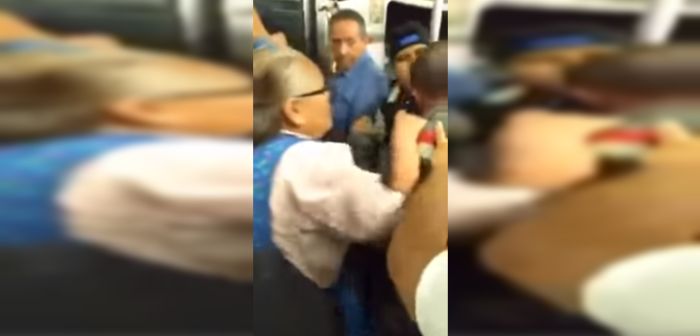 Abuela fue acosada en Metro de Ciudad de México y le propinó una golpiza al presunto autor