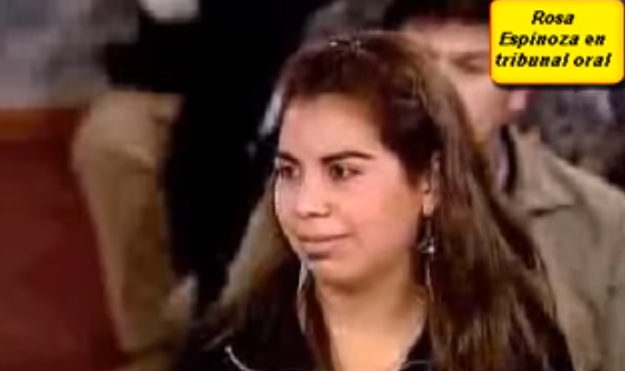 rosa espinosa, jocelyn rebolledo en tribunal oral de canal 13