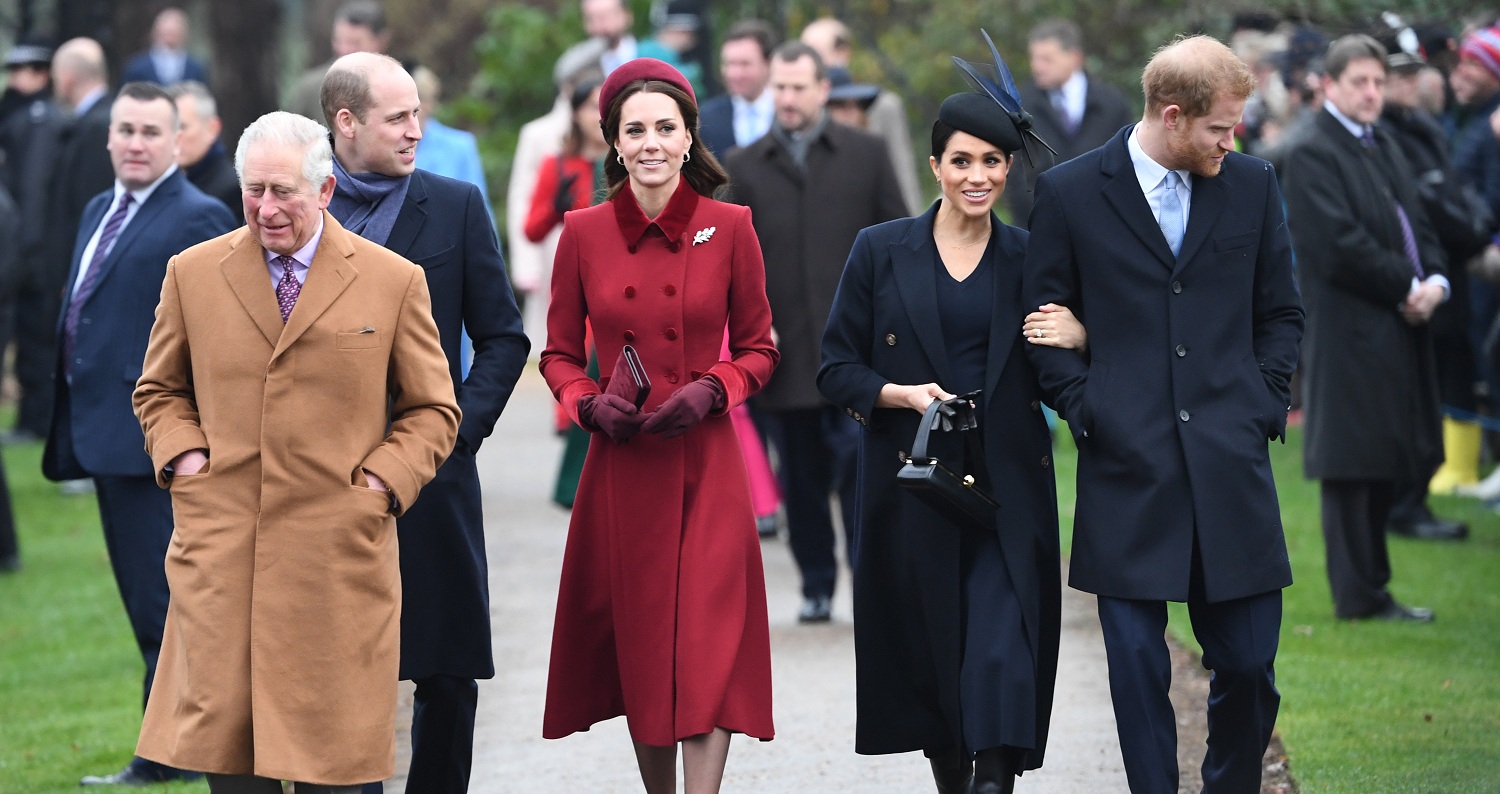 Príncipe Carlos, William y Kate conocen hijo de Harry y Meghan
