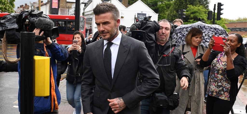 Retienen licencia de conducir de David Beckham