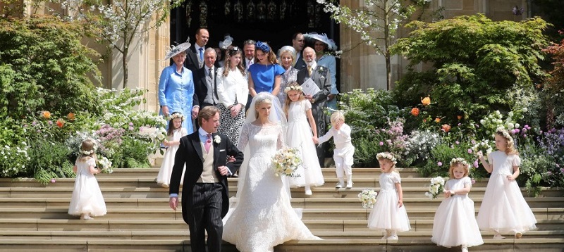Una nueva boda real británica: Lady Gabriella Windsor se casó con el financiero Thomas Kingston