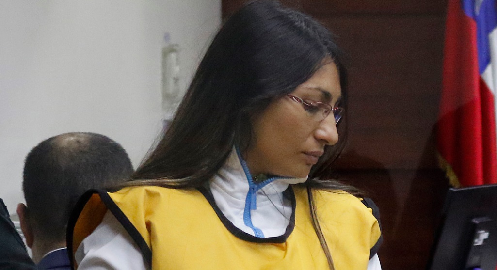 Johanna Hernández en el tribunal