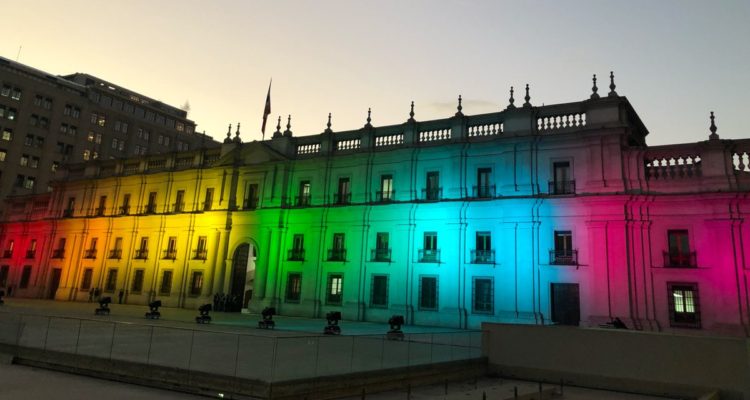 El Palacio de La Moneda conmemoró el Día Contra la Homofobia y Transfobia