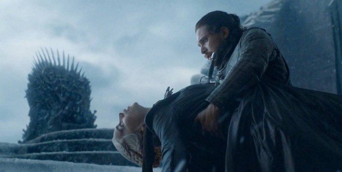 Jon snow mata a daenerys en final de game of thrones