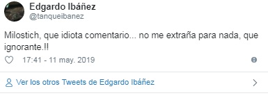 Julio Milostich críticas en redes