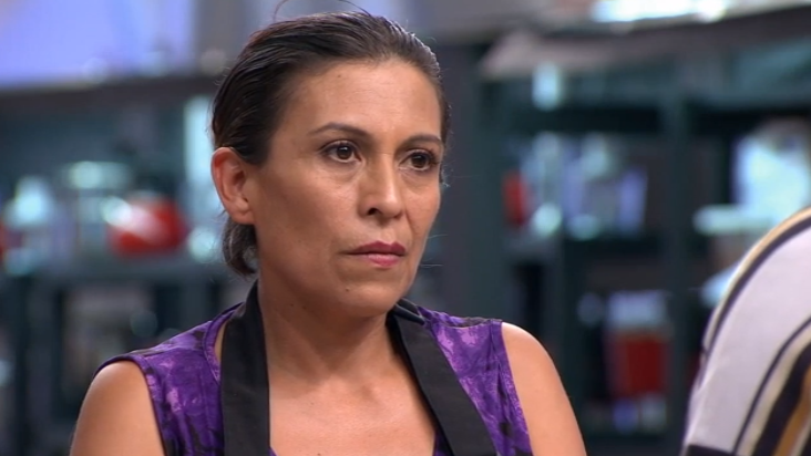 Fidelina eliminada de MasterChef