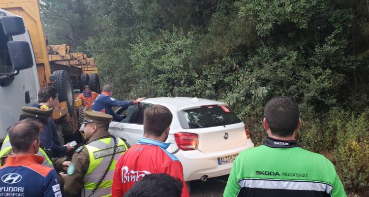 Sébastien Loeb Rally Mobil Mundial accidente
