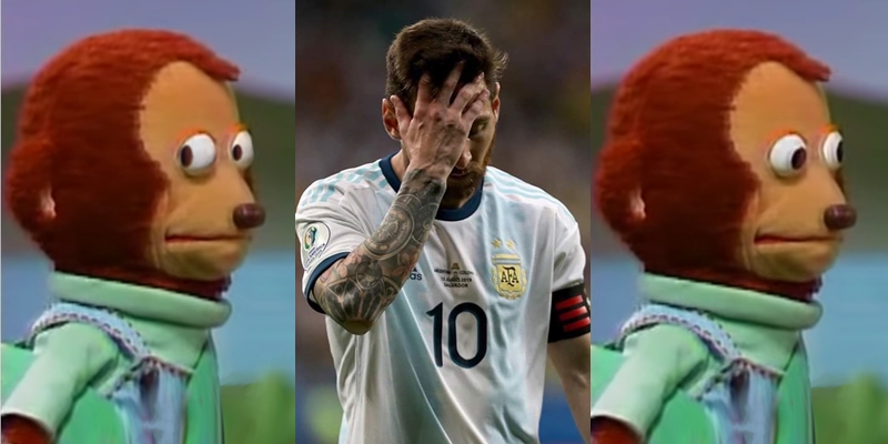 los memes de la derrota de Argentina ante Colombia en Copa América 2019