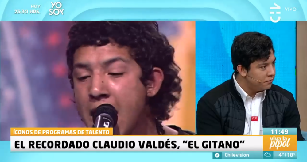 A casi 10 años de Talento Chileno: recordado Gitano Claudio Valdés reapareció en Viva la Pipol