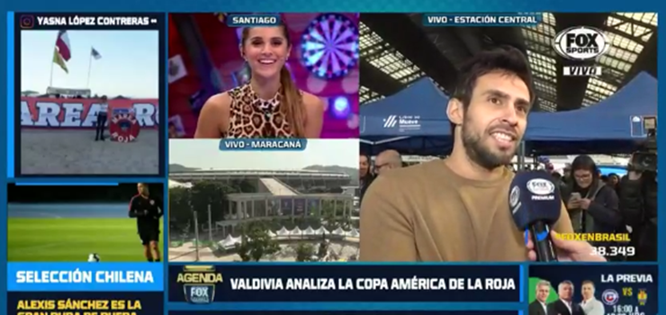 El épico troleo de Jorge Valdivia a periodista de Fox Sports que preguntó por partido de la 'Roja'