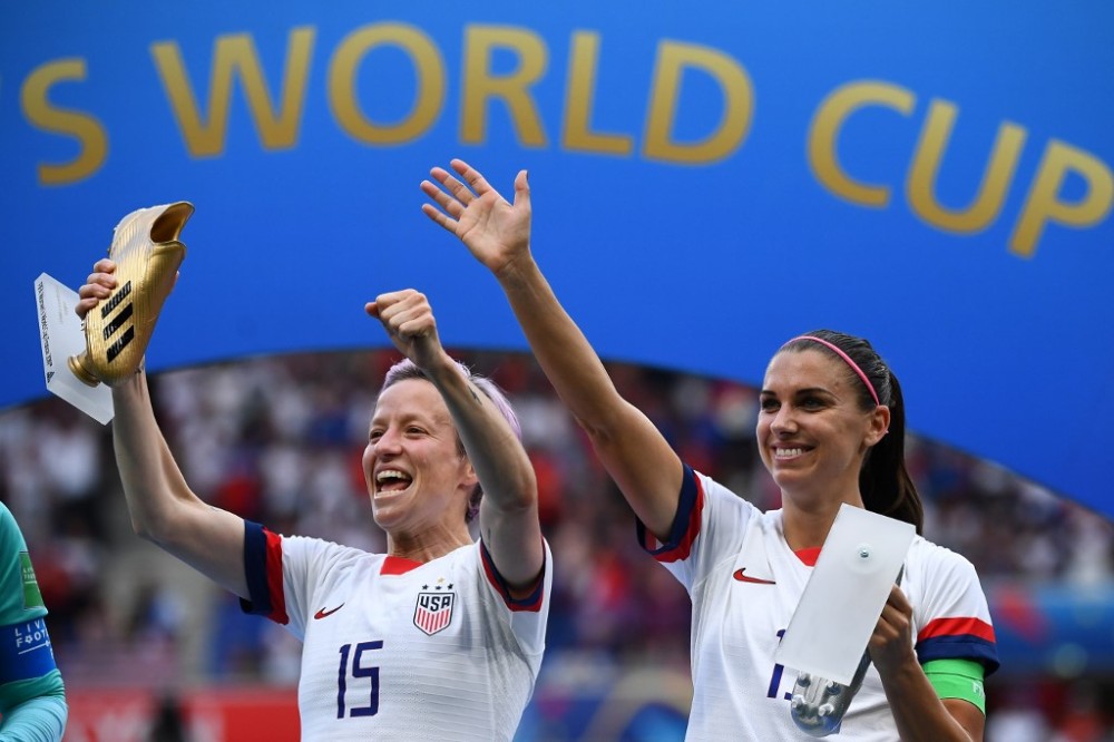 Alex Morgan y su alocada celebración tras ganar Mundial de Francia que se ha viralizado