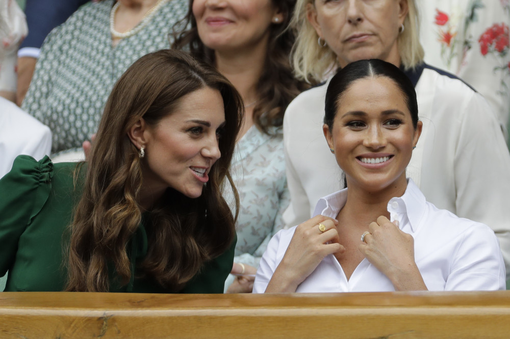 Kate Middleton tierno gesto con Meghan Markle en Wimbledon