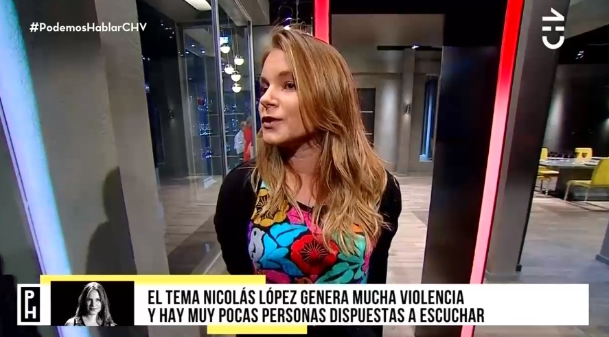 Ignacia Allamand y su apoyo a Nicolás López en Podemos Hablar: 