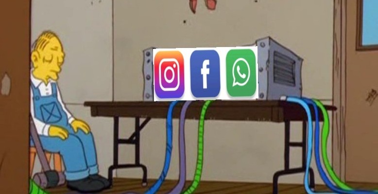 Memes caída Whatsapp, Facebook e Instagram
