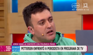 Luis Pettersen se refirió a dichos de Jorge Hans