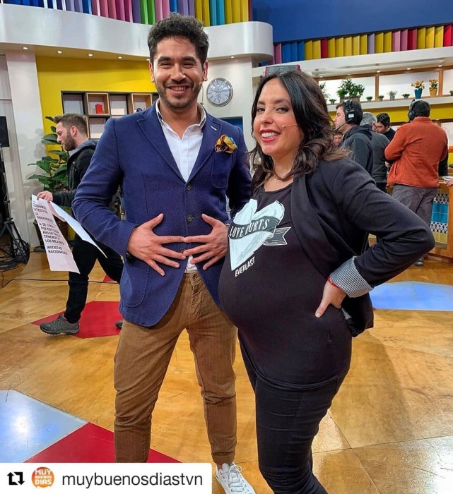  Chiqui Aguayo mostró su avanzado embarazo