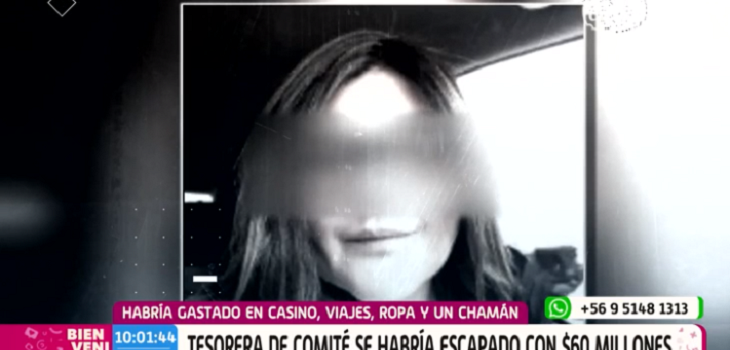 Mujer gastó $60 millones de un comité de vivienda en casino, ropa de lujo y un chamán en O'Higgins