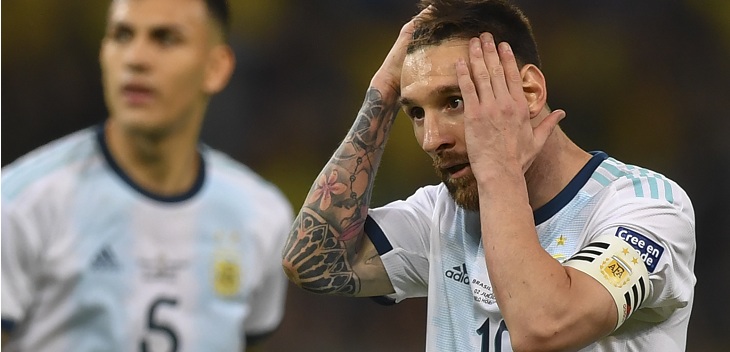 argentina eliminado de copa america