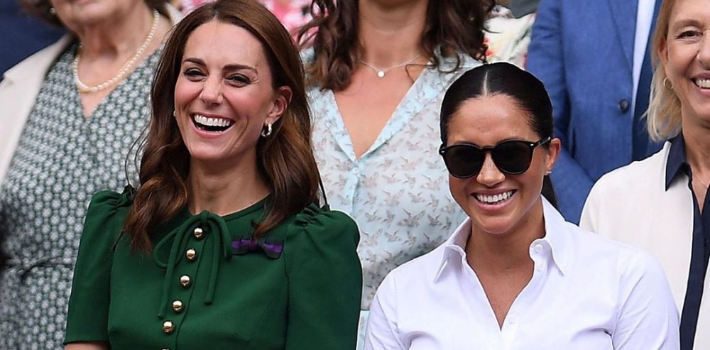 Kate Middleton tierno gesto con Meghan Markle en Wimbledon