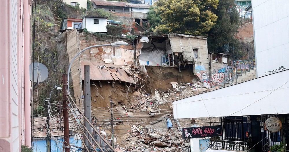 Antes de la tragedia: las imágenes que muestran cómo era la casa que se derrumbó en Valparaíso