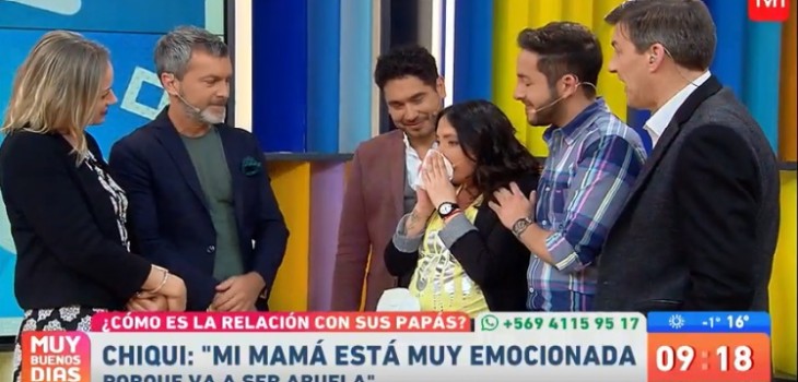Chiqui Aguayo rompió en llanto al hablar de su madre en ‘Muy Buenos Días’: el panel la consoló 