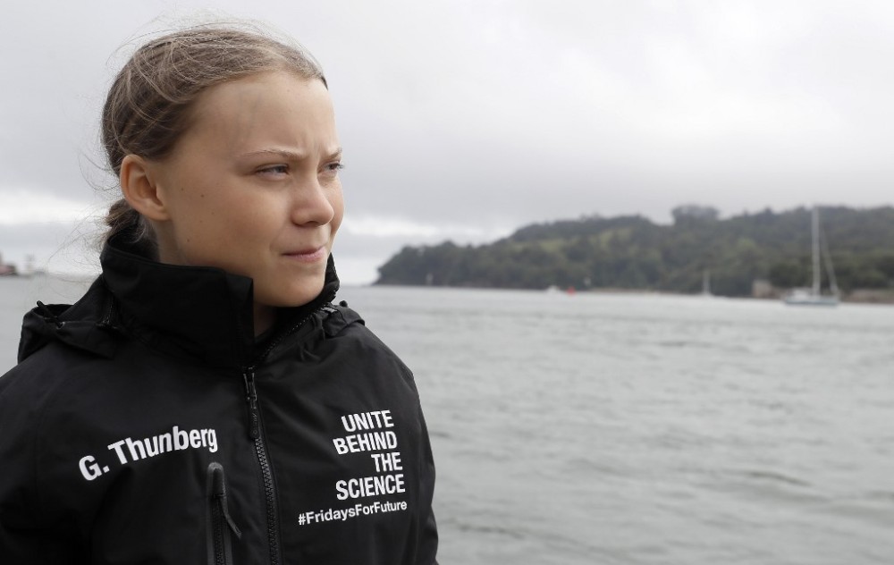Greta Thunberg zarpa en velero sin emesiones