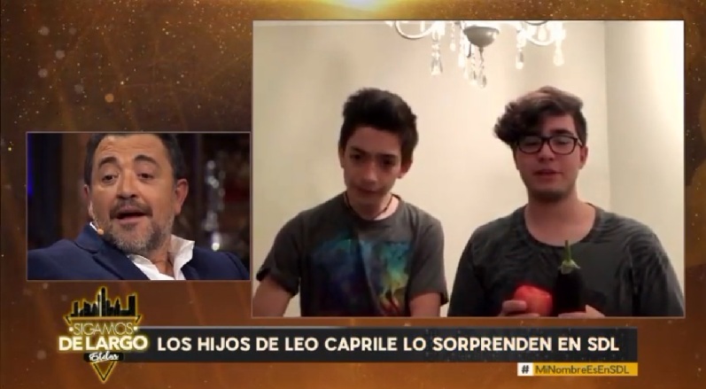 Se emocionó: Leo Caprile agradeció a Sigamos de Largo por mensaje de sus hijos
