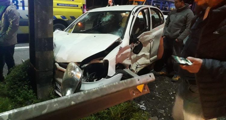Lamentable: murió bebé de dos meses que resultó herido en accidente protagonizado por chofer ebrio