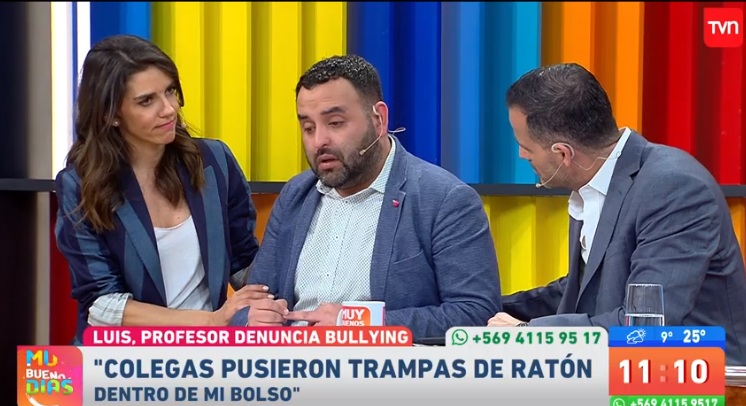 profesor luis hernandez en muy buenos dias