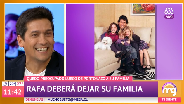 Rafael Araneda reveló cuál es su mayor miedo con su familia antes de partir a EEUU