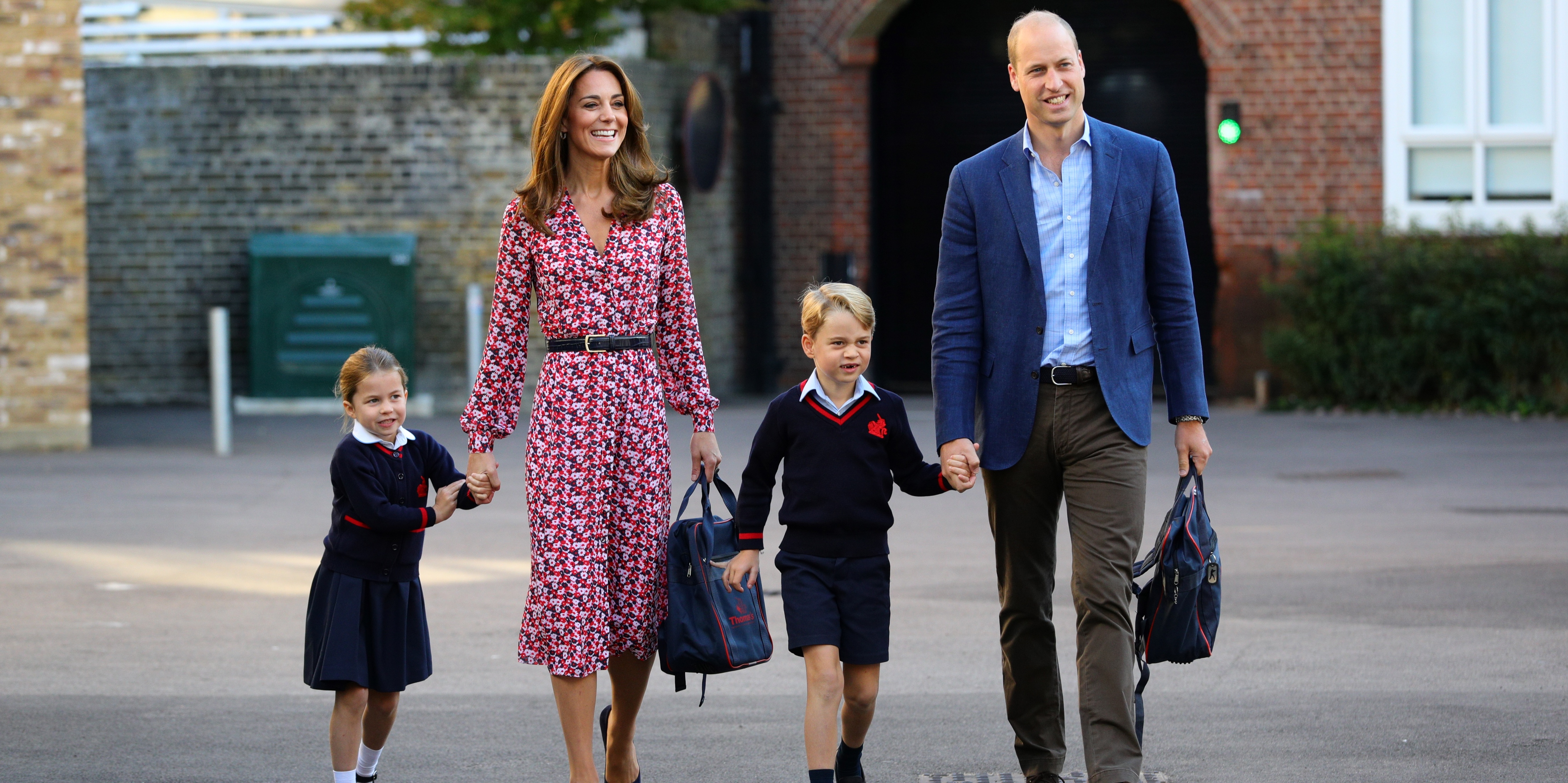No será "princesa Charlotte": el nombre que usará la hija de William y Kate Middleton en el colegio