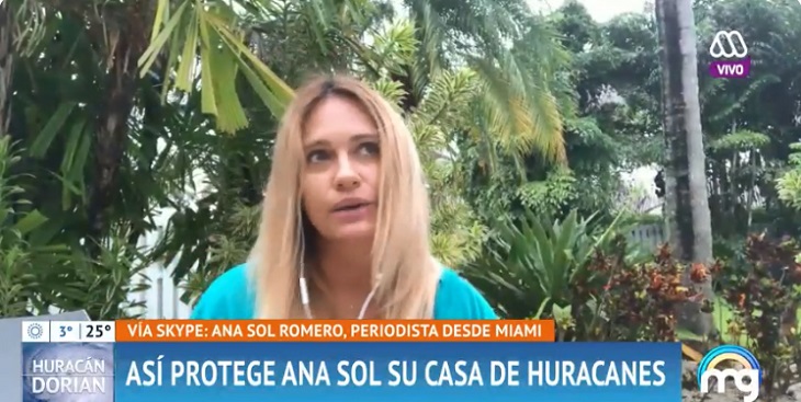 Ana Sol Romero mostró lo que hizo en su casa para protegerla de huracán: colocó cortinas antihuracanes