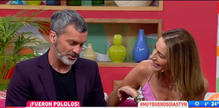 Bárbara Rebolledo recordó en Muy Buenos Días el pololeo que mantuvo con Cristián Sánchez