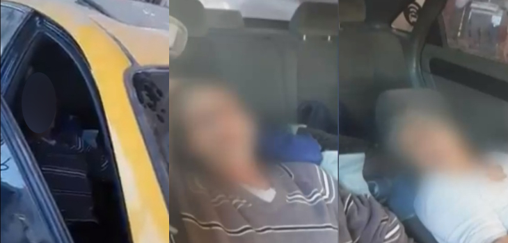 Dormían en un taxi: el dramático caso de pareja de ancianos enfermos y abandonados en Puente Alto