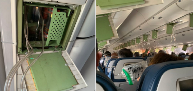 Avión descendió 9.000 metros en minutos: provocó el caos entre los pasajeros
