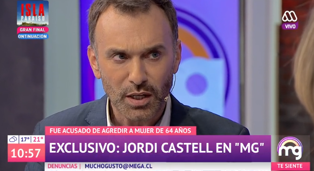 El mea culpa de Jordi Castell tras ser acusado de agredir a una señora