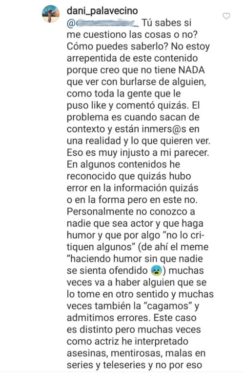 Modelo Antonia Larraín dio vuelta meme de Dani Palavecino sobre el cuerpo