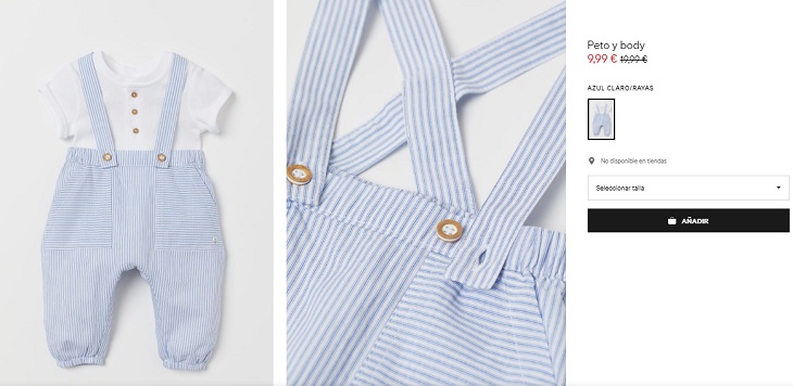 jardinera de archie en h&m